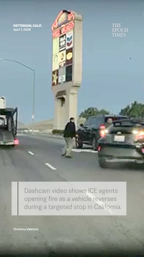 ICE Agents Open Fire After Suspect Rams Officer